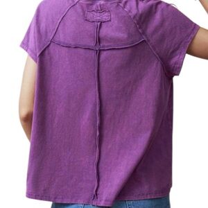 Boho Cotton Raglan Top